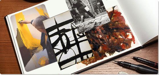 Action Painting Collage