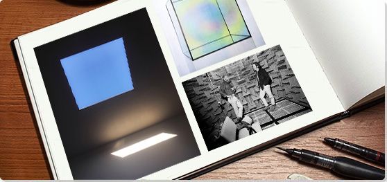 Light and Space Collage